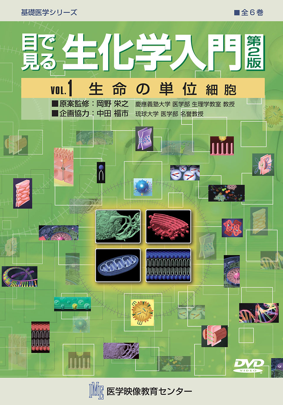 目で見る生化学入門 第2版のジャケット画像