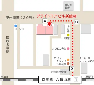 クリックするとGoogleマップの地図が表示されます